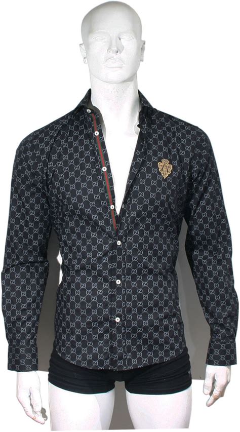 flannels gucci shirt|Gucci dress shirts for men.